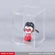 透明なアクリルのおもちゃのキャラクターモデルのディスプレイボックス-アクリル-custom.com 