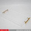 Clear Acrylic Tray - Serving Tray With Handle