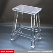 Silla de taburetes de bar de muebles de acrílico - Acrylic-custom.com