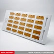 Lash Extension Display for 25 Pair Lashes - Lash Display Wholesale