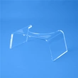 Taburete de retrete de acrílico personalizado de fábrica, taburete de retrete transparente para squatty