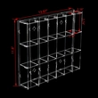 An der Wand montierte Vitrine für Automodelle, Spielzeug-Sammelbox aus Acryl