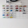 An der Wand montierte Vitrine für Automodelle, Spielzeug-Sammelbox aus Acryl