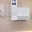 estante de acrílico transparente de la pared de los estantes flotantes de acrílico para el dormitorio / la oficina