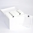 Wimpernverlängerungs-Organizer, Acryl-Wimpernbox mit Kachel