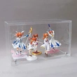 卸売ゲームキャラクターディスプレイケース透明アクリルおもちゃ箱ロック付き