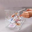 卸売ゲームキャラクターディスプレイケース透明アクリルおもちゃ箱ロック付き