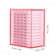 Eyelash Storage Box 5 Layers Lash Tile Organizer for Home Beauty Salon