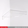 Schwimmende Eckregale aus Acryl, Hersteller von Acryl-Eckregalen