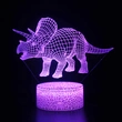 3d dinosaure jouet veilleuse acrylique led veilleuses blancs pour cricut