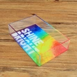 UV Print Pattern Colorful Tray for Wedding Storage Tray with Handles