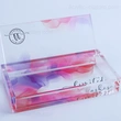 Custom Eyelash Box Packaging, Acrylic Lash Box with Eyelash Tile