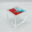 Fabrikpreis Acrylbox UV-gedrucktes Muster klare Geschenkverpackungsbox