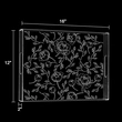 Luxury Restaurant Serving Trays - Cheap Clear Acrylic Trays Wholesale