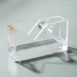 dispensador de cinta transparente, dispensador de cinta acrílica y grapadora