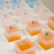 bijoux blocs acryliques présentoirs - ensemble de blocs de lucite