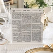 Birchas Hamazon Set, Lucite Bencher Holder