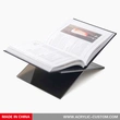 オープンブックホルダー読書スタンド| アクリルブックスタンド