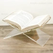 オープンブックホルダー読書スタンド| アクリルブックスタンド