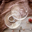 結婚式のアクリルリングボックス-アクリルジュエリーボックス