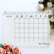 calendrier mensuel acrylique - calendrier personnalisé pour mur