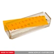 jeu de rami lucite - ensemble acrylique de jeu rummikub