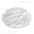 Hexagon Marble Seder Plate - Passover Table Seder Plate