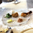 Hexagon Marble Seder Plate - Passover Table Seder Plate