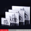 8x10 Lucite Frame - Magnetic Acrylic Block Photo Frame