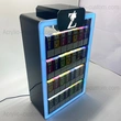 Vitrine de vape 7 couleurs - vitrine acrylique LED pour e-cigarette