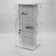 Glasses Display Cabinet With Lock - Rotating Acrylic Display Cases