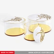 Custom Round Acrylic Box - Ramadan Box Candy Storage Container