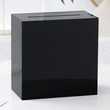 Acrylic Wedding Card Box | Black Acrylic Gift Box with Lock and Key
