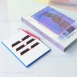 Wimpernverlängerungs-Fliesenbox – schillernde Wimpernfliesen mit Acrylabdeckung