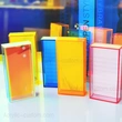 Wimpernverlängerungs-Fliesenbox – schillernde Wimpernfliesen mit Acrylabdeckung