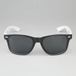 Mprinted Two Tone Sunglasses White With Black Frame