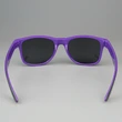 Mprinted Two Tone Sunglasses Purple With Bblack Frame