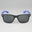 Mprinted Two Tone Sunglasses Blue With Black Frame