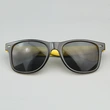 Mprinted Two Tone Sunglasses Yellow With Bblack Frame