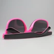 Mprinted Two Tone Sunglasses Pink With Bblack Frame