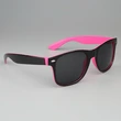 Mprinted Two Tone Sunglasses Pink With Bblack Frame
