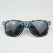 Mprinted Two Tone Sunglasses Sky Blue With Bblack Frame