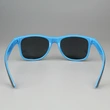 Mprinted Two Tone Sunglasses Sky Blue With Bblack Frame