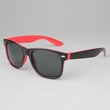 Mprinted Two Tone Sunglasses Red With Bblack Frame