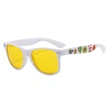 Custom White Printing Sunglasses