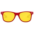 Custom Two Tone White And Red Printing Sunglasses
