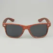 Custom Wood Grain Heat Transfer Sunglasses
