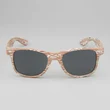 Custom Wood Grain Heat Transfer Sunglasses