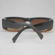 Brown Gradient Small Square Sunglasses