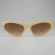 Fleshy Orange Cat Eye Sunglasses